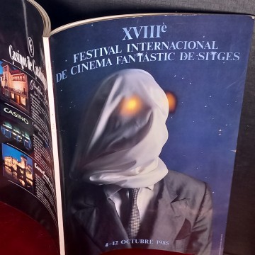 Catálogo XVIII festival de cine fantástico de Sitges 1985.