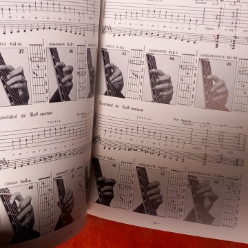 NUEVO MÉTODO TEÓRICO PRÁCTICO PARA GUITARRA POR CIFRA Y MÚSICA, GASPAR DE LUZ.
