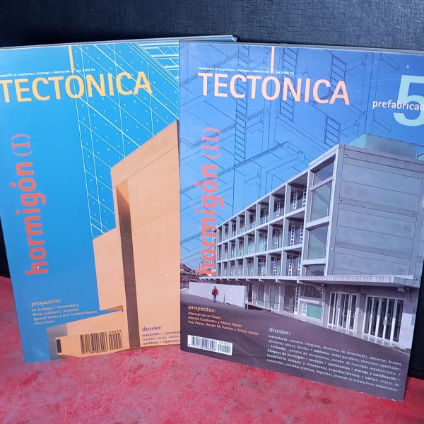REVISTA TECTÓNICA 3 Y 5 HORMIGÓN. REVISTA TECTÓNICA 3 Y 5 HORMIGÓN.