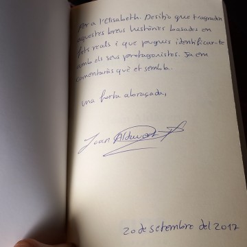 HEREUS DEL DEMÀ, JOAN ALDAVERT (FIRMAT).