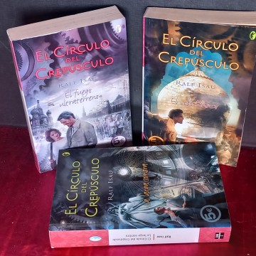 EL CÍRCULO DEL CREPÚSCULO 2, 3 Y 4. Ralf Isau libros novela fantástica