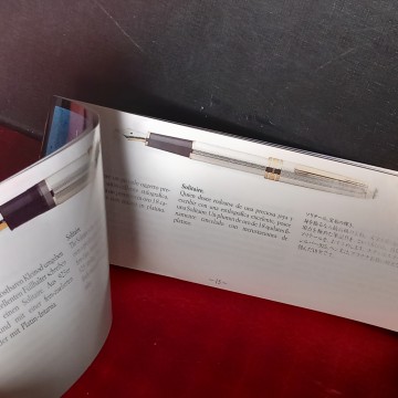 Certificado de garantía Montblanc bolígrafo / pluma estilográfica