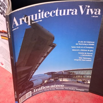ARQUITECTURA VIVA 29 TRÁFICO AÉREO revista