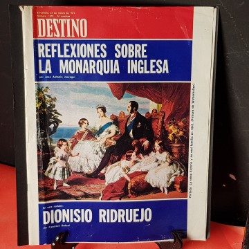 Revista destino 1903, reflexiones sobre la monarquía inglesa