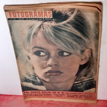 FOTOGRAMAS 591 BRIGITTE BARDOT.revista revistas de cine barcelona