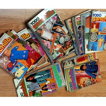 LOTE 37 REVISTAS TODO GANCHILLO.