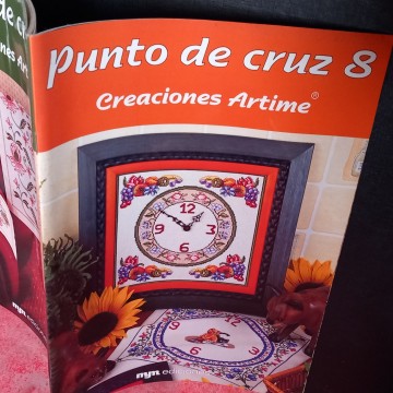 REVISTA PUNTO DE CRUZ 8 CREACIONES ARTIME