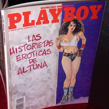LAS HISTORIETAS ERÓTICAS DE ALTUNA, PLAYBOY EDICIÓN COLECCIONISTAS.