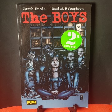 Cómic The boys 3, Garth Ennis y Eric Roberson