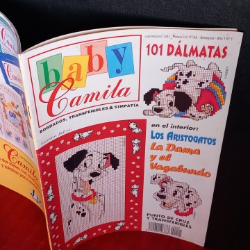 BABY CAMILA 1 PUNTO DE CRUZ Y TRANSFERIBLES.