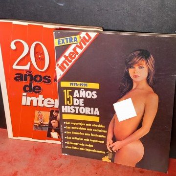 INTERVIU 15 Y 20 AÑOS DE HISTORIA. revista aniversario