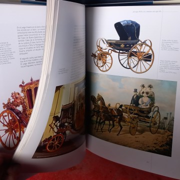 HISTORIA DEL CARRUAJE EN ESPAÑA carrozas barcelona libro carruajes