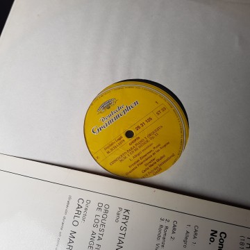 2. 50 € Vinilo LP Frédéric Chopin Krystian Zimerman Carlo Maria Giulini