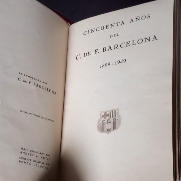 CINCUENTA AÑOS DEL C.F. BARCELONA