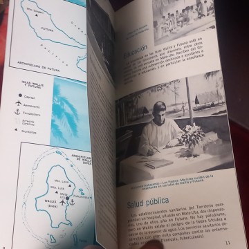 ISLAS WALLIS Y FUTUNA folleto turítico guía turística polinesia
