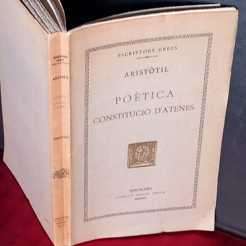 POÈTICA I CONSTITUCIÓ D'ATENES, ARISTÒTIL