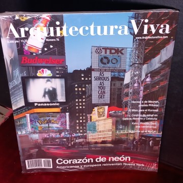 REVISTA ARQUITECTURA NUEVA 76, CORAZÓN DE NEÓN (NUEVA)