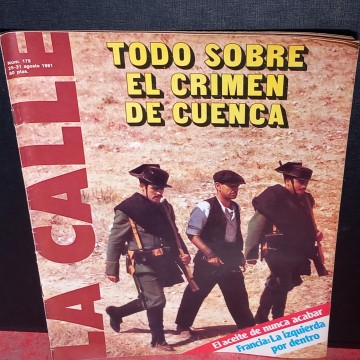 REVISTA LA CALLE 179, 25VAGOSTO 1981