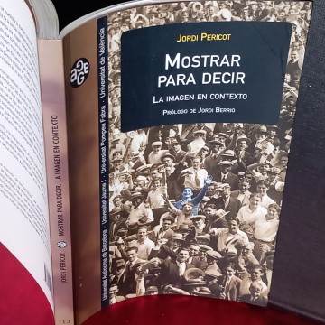 MOSTRAR PARA DECIR, LA IMAGEN EN CONTEXTO, JORDI PERICOT.