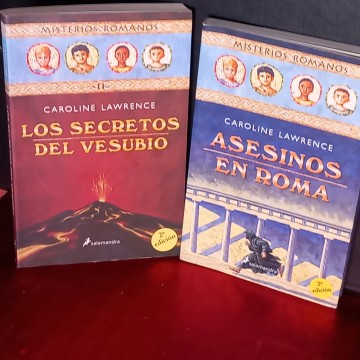 MISTERIOS ROMANOS II Y IV, CAROLINE LAWRENCE
