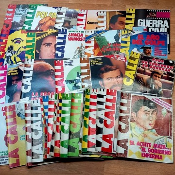 LOTE 38 REVISTAS LA CALLE.