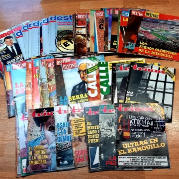 LOTE 55 REVISTAS AÑOS 80.