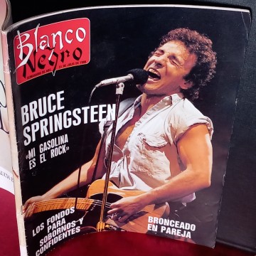 REVISTA BLANCO Y NEGRO 31 JULIO 1988 BRUCE SPRINGSTEEN