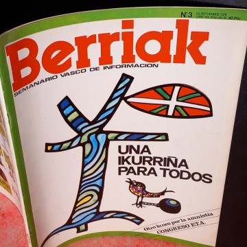 REVISTA BERRIAK 3 UNA IKURRIÑA PARA TODOS - CONGRESO ETA.