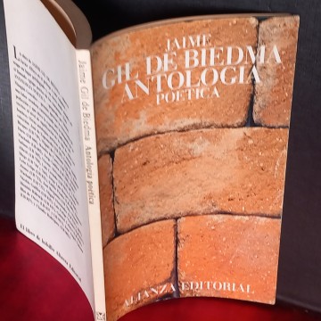 JAIME GIL DE BIEDMA ANTOLOGÍA POÉTICA