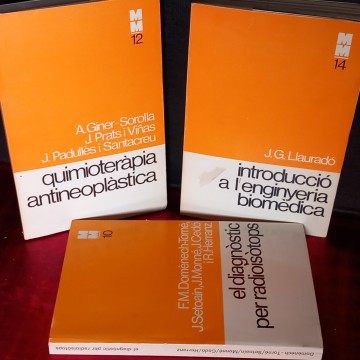 LOT 3 LLIBRES DE MEDICINA