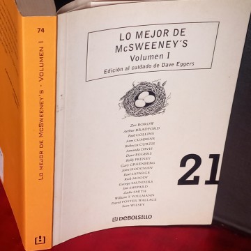 LO MEJOR DE MCSWEENEY'S I, DAVE EGGERS ED.
