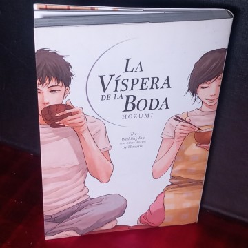 CÓMIC LA VÍSPERA DE LA BODA, HOZUMI