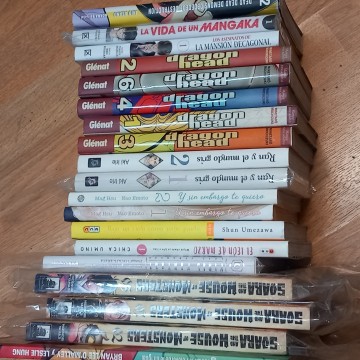 LOTE 19 CÓMICS MANGA