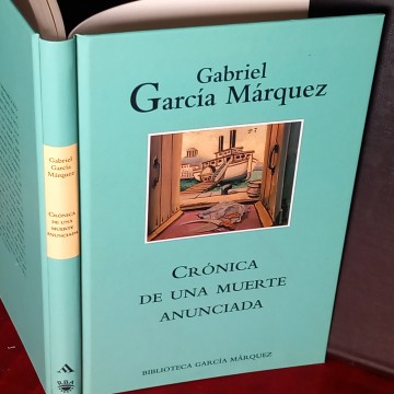 CRÓNICA DE UNA MUERTE ANUNCIADA, GABRIEL GARCÍA MÁRQUEZ.