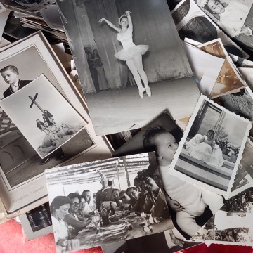 LOTE DE FOTOGRAFÍAS ANTIGUAS.