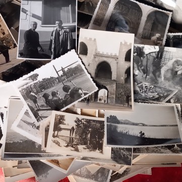 LOTE DE FOTOGRAFÍAS ANTIGUAS.