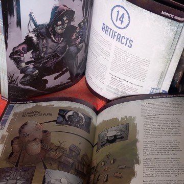 LOTE MANUALES MUTANT YEAR ZERO