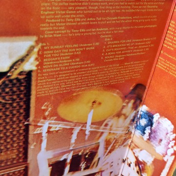 THIS WAS, JETHRO TULL VINILO LP.