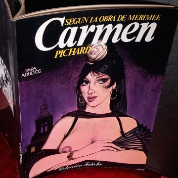 CÓMIC CARMEN, SEGÚN LA OBRA DE MERIMEÉ, GEORGES PICHARD