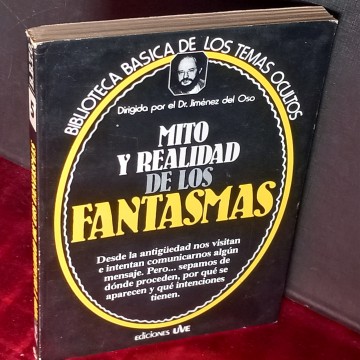 MITO Y REALIDAD DE LOS FANTASMAS, JIMÉNEZ DEL OSO.