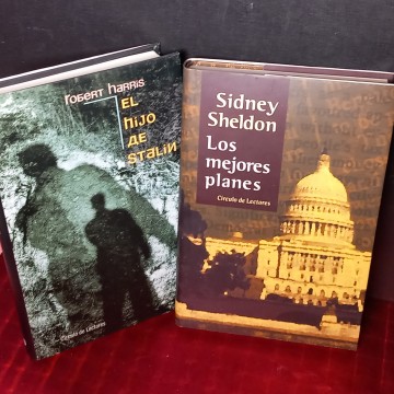 EL HIJO DE STALIN, ROBERT HARRIS Y LOS MEJORES PLANES, SIDNEY SHELDON.
