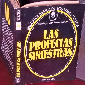 LAS PROFECÍAS SINIESTRAS, FERNANDO JIMÉNEZ DEL OSO
