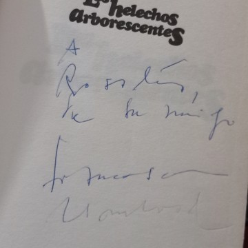 LOS HELECHOS ARBORESCENTES, FRANCISCO UMBRAL (FIRMADO).
