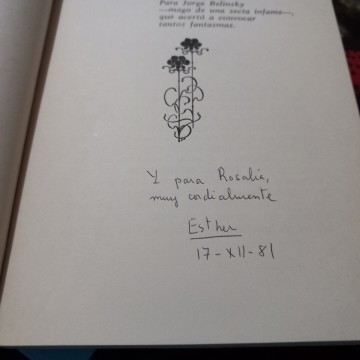SIETE MIRADAS EN UN MISMO PAISAJE, ESTHER TUSQUETS (FIRMADO).