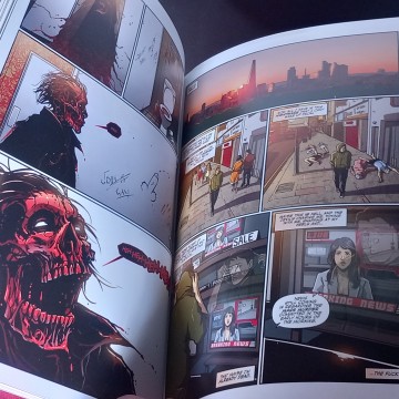 CÓMIC TORTURED LIFE, NEIL GIBSON, DAN WATTERS.
