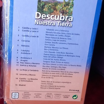 DESCUBRA NUESTRA TIERRA DVDs nuevos