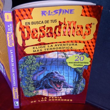 EN BUSCA DE TUS PESADILLAS 1, R.L. STINE.