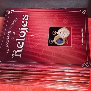 EL FASCINANTE MUNDO DE LOS RELOJES, LOTE DE 39 FASCÍCULOS.