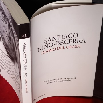 DIARIO DEL CRASH, SANTIAGO NIÑO-BECERRA.