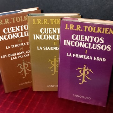 CUENTOS INCONCLUSOS, J.R.R. TOLKIEN (PRIMERA EDICIÓN)